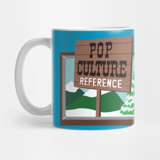 Pop Culture Reference (Parking South) Mug